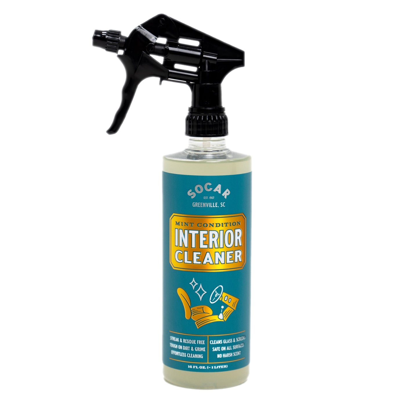 Mint Condition Interior Cleaner with BioSafe Formula™