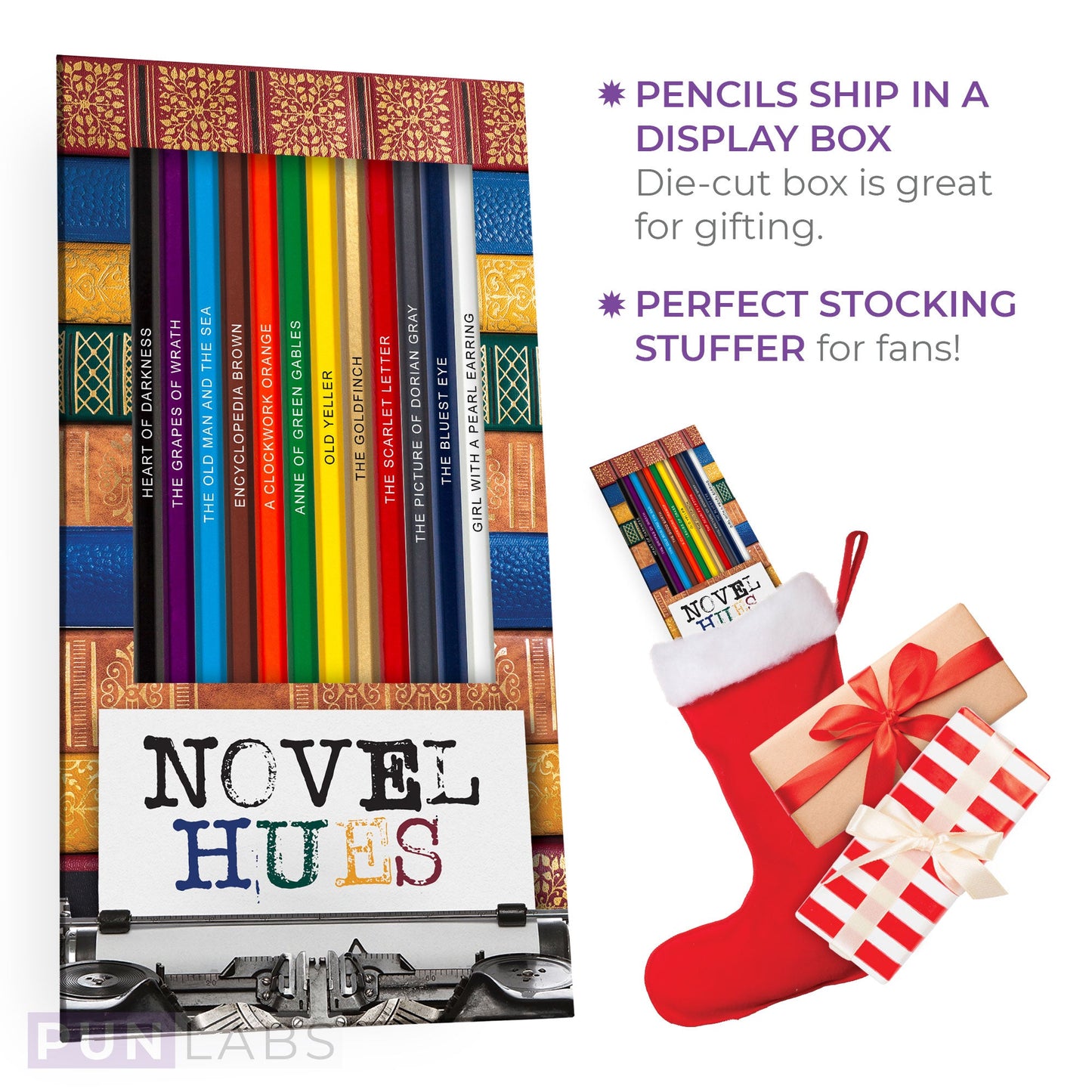 Novel Hues Colored Pencils for Fans of Classic Literature