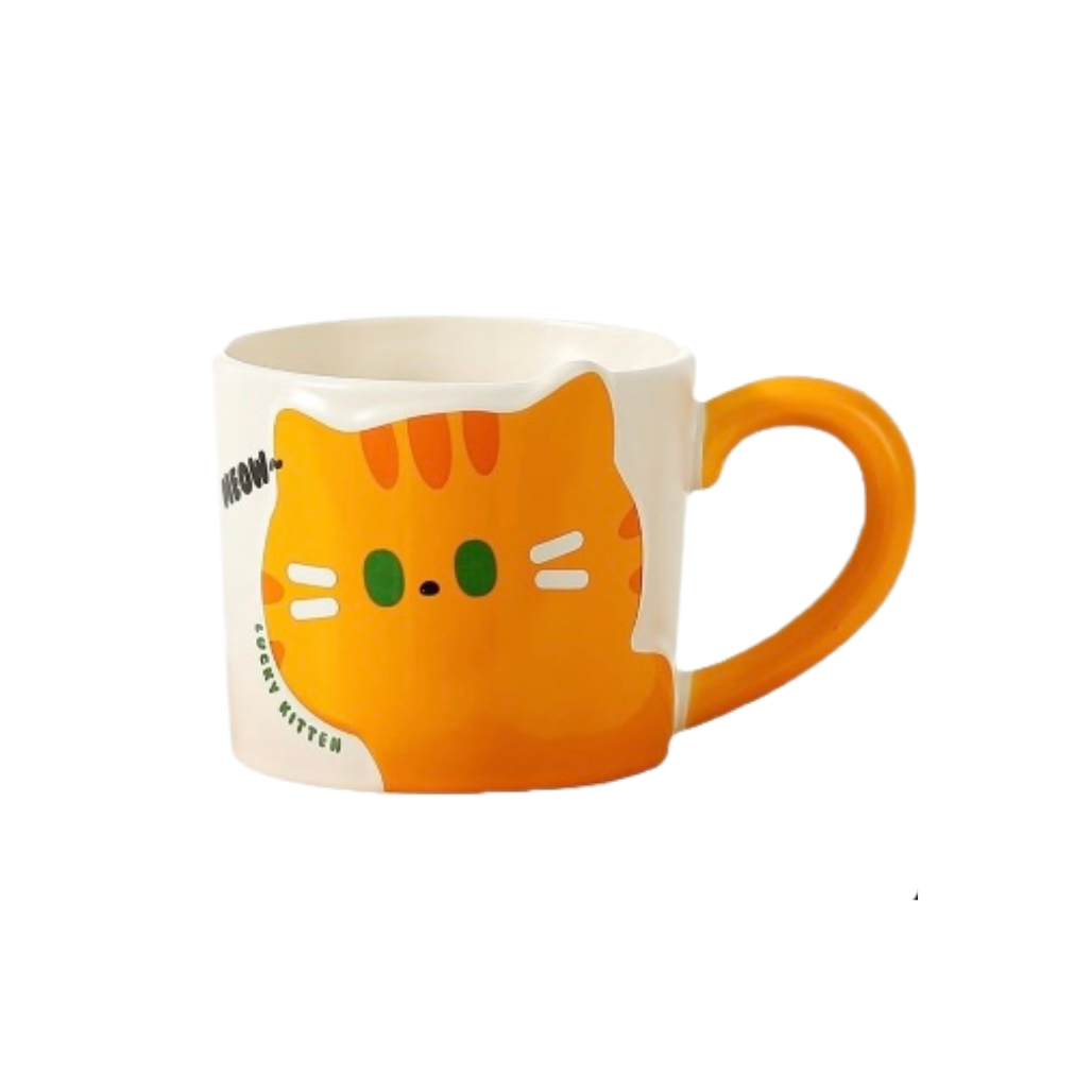 Cute Cat | Bright Ceramic Mug