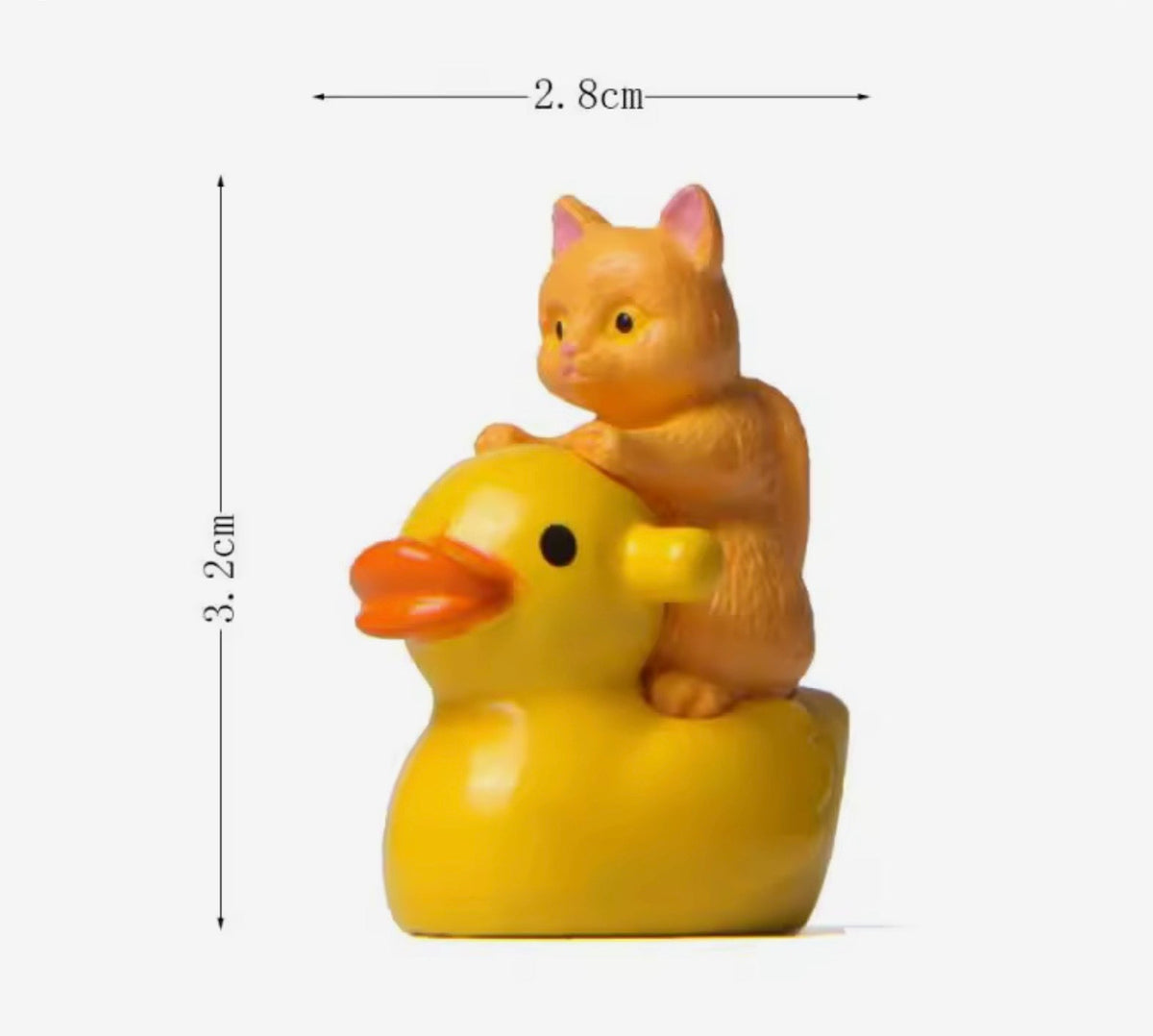 Cats Riding Ducks | Set of 5