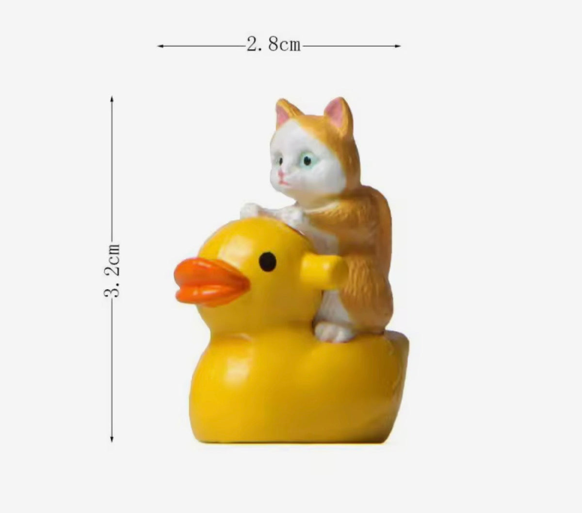 Cats Riding Ducks | Set of 5