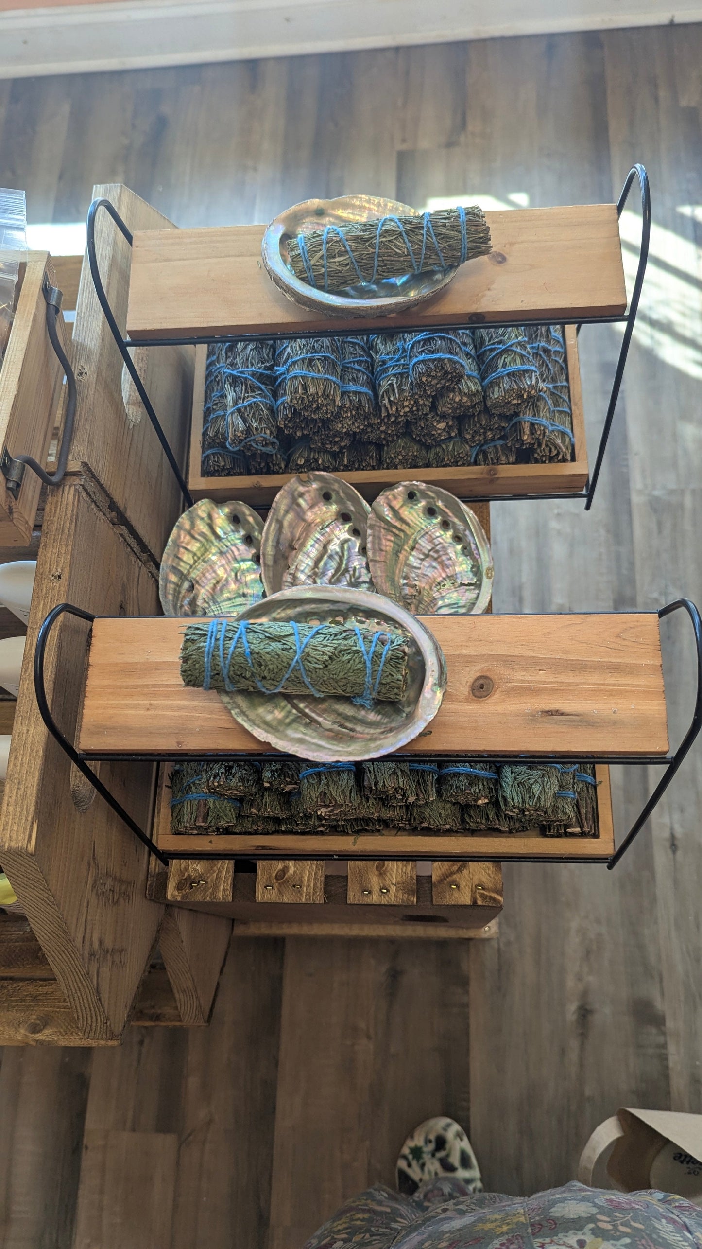 Burn Bundle and Abalone Shell Bundle