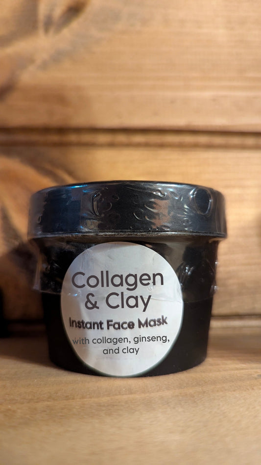 Collagen and Clay Instant Face Mask