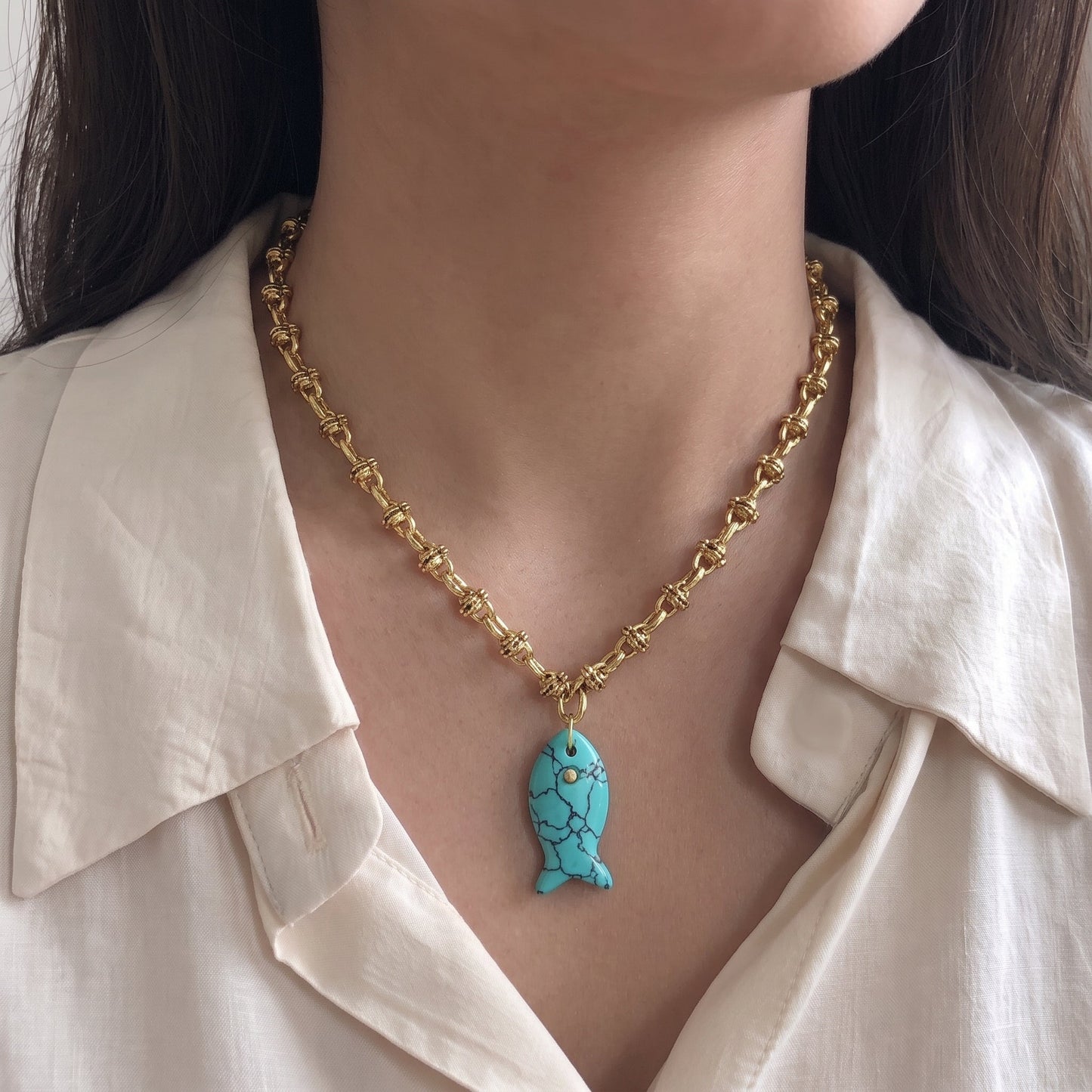 Pisces Fish Necklace