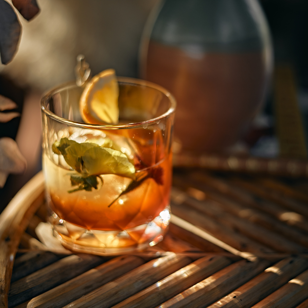 Apple Bourbon- Wood Wick Candle 8oz (Fall Candle)