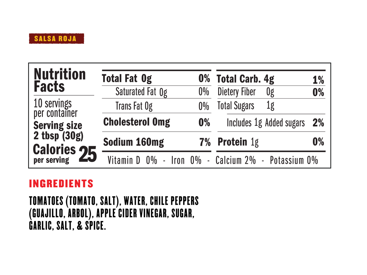 Spicy Salsa Roja