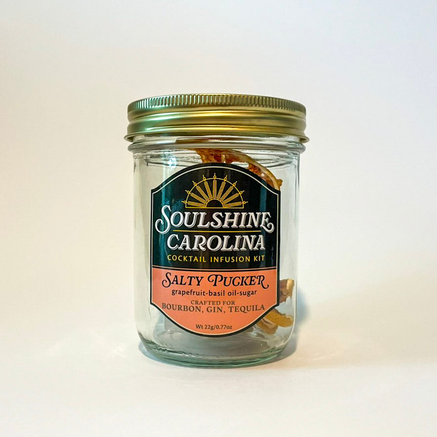 Salty Pucker cocktail infusion kit - Grapefruit+Basil