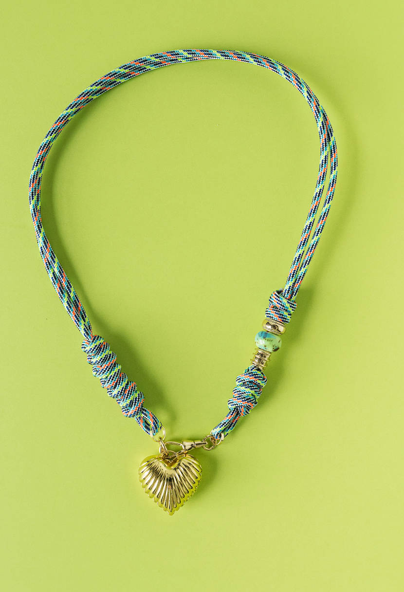 Throw Me a Line Rope Necklace
