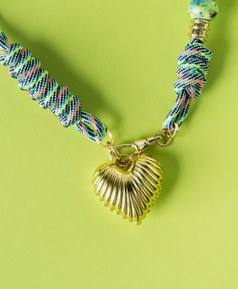 Throw Me a Line Rope Necklace