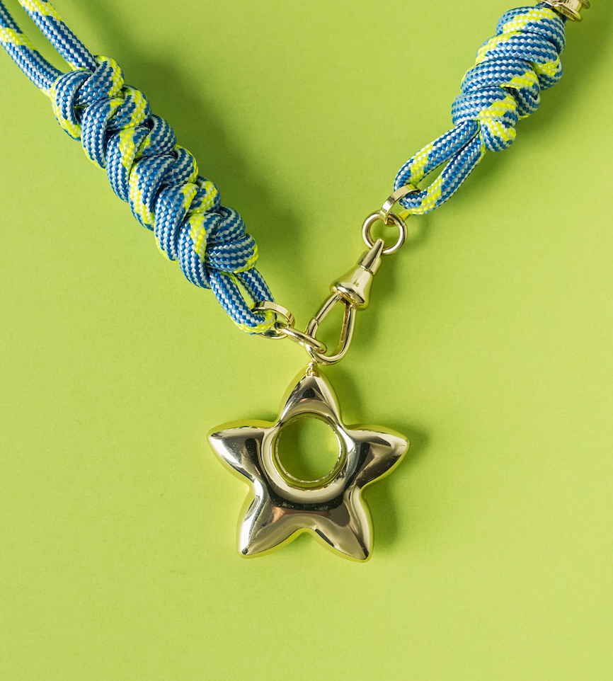 Throw Me a Line Rope Necklace