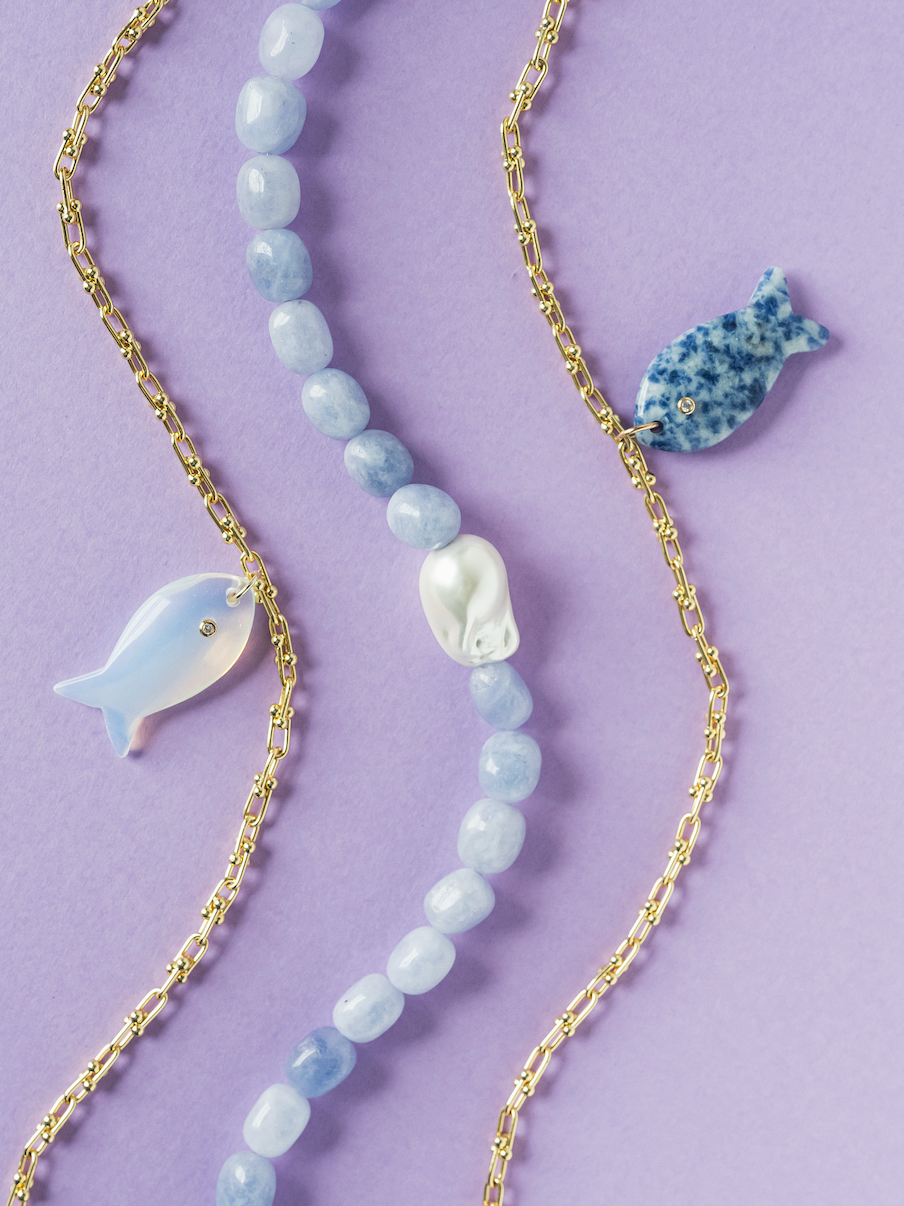 Stoney Fish Necklace