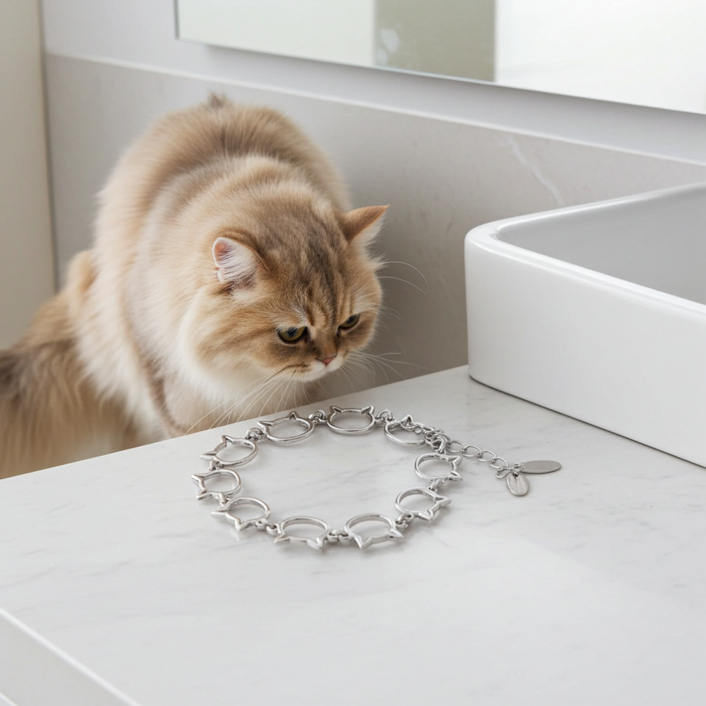 Cat Head Chain Link | Bracelet