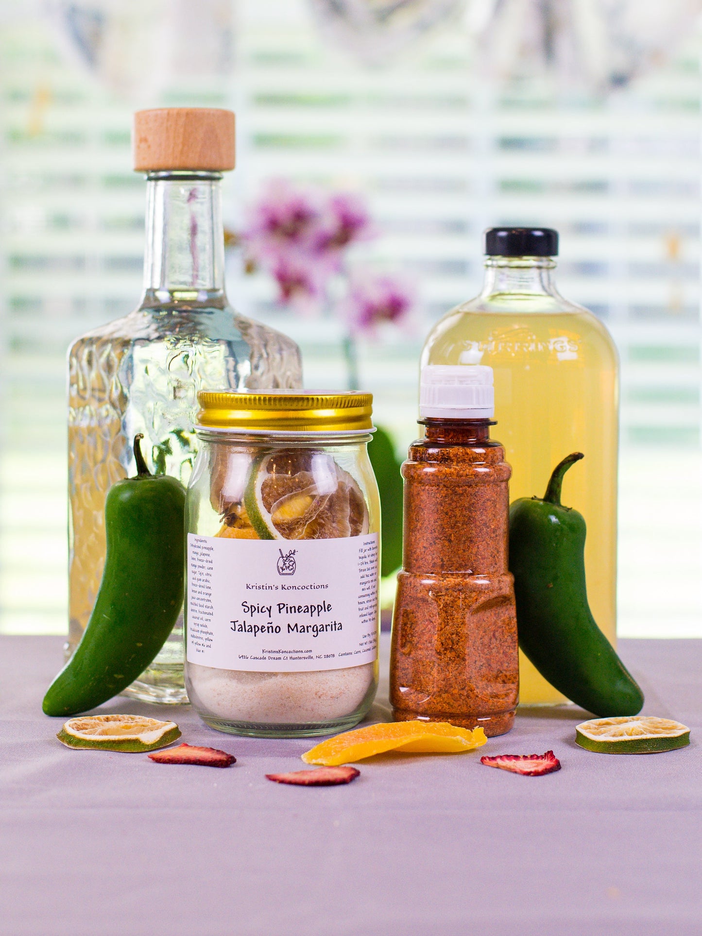 Margarita Cocktail Kit – Handmade Tequila Infusion Gift for Margarita Lovers