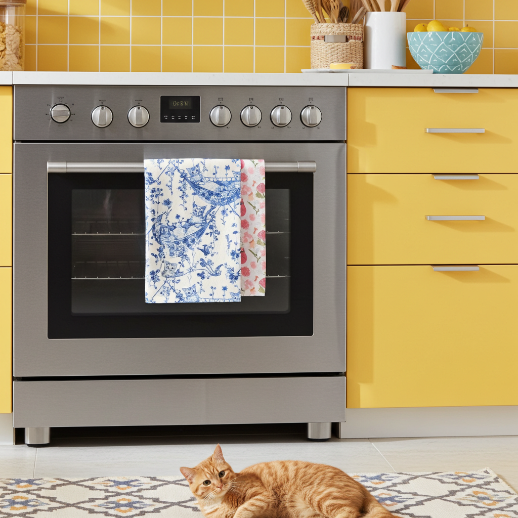Unique Cat Designs | Tea Towels