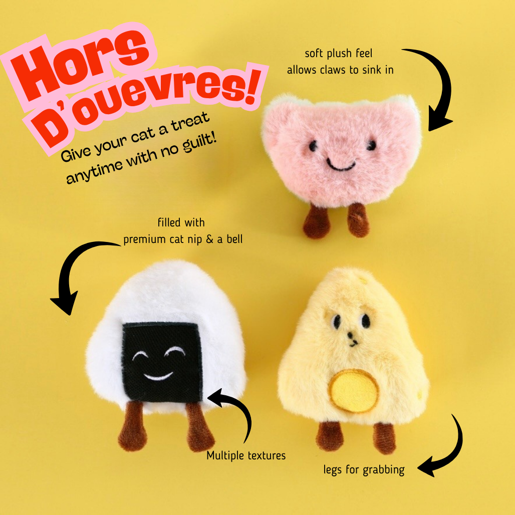 Cat Cafe | 3 piece Cat Toy Set
