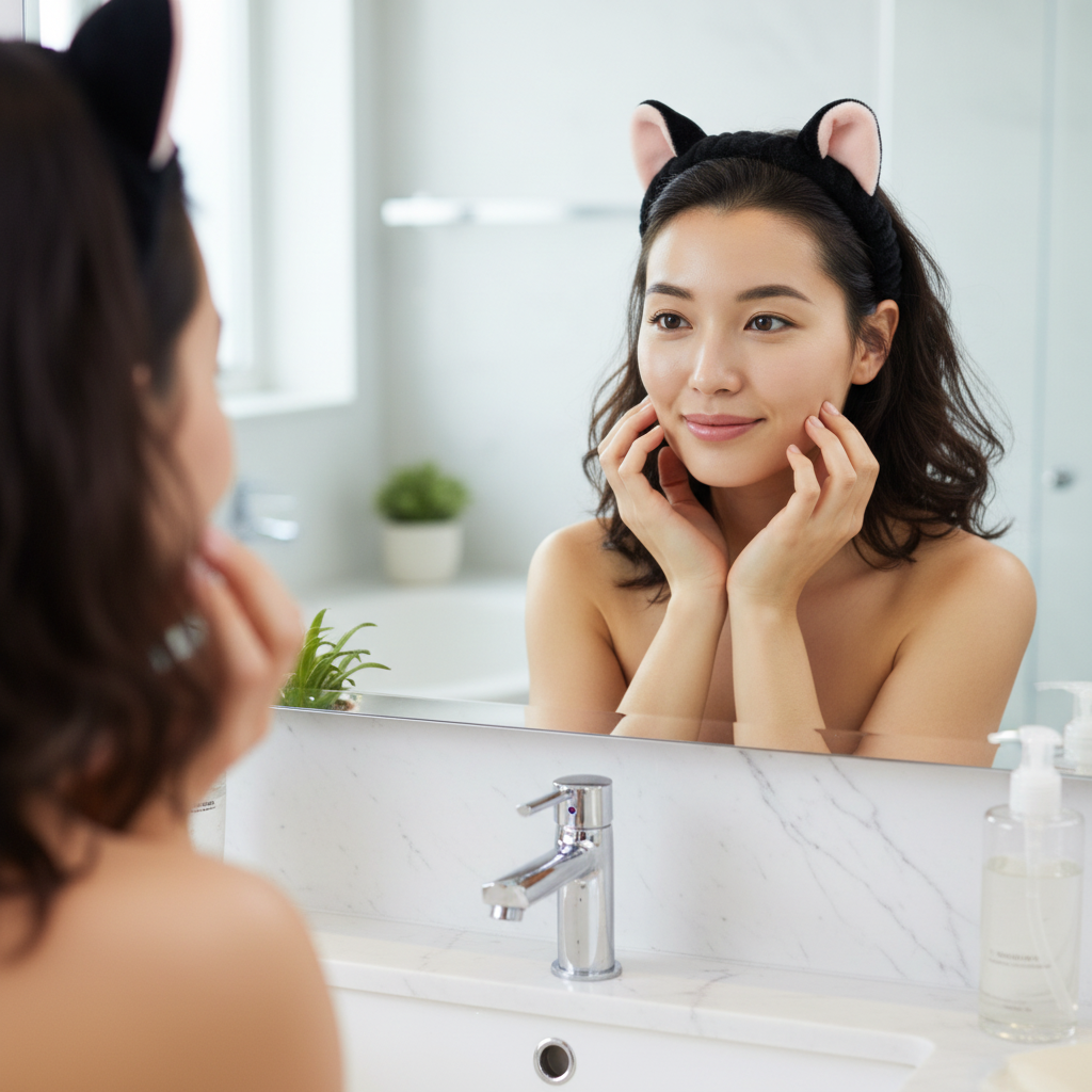 Cat Ear Spa Headband