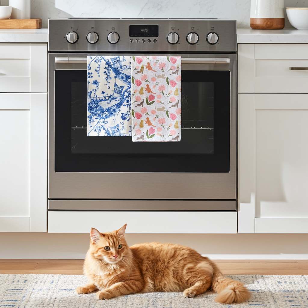 Unique Cat Designs | Tea Towels
