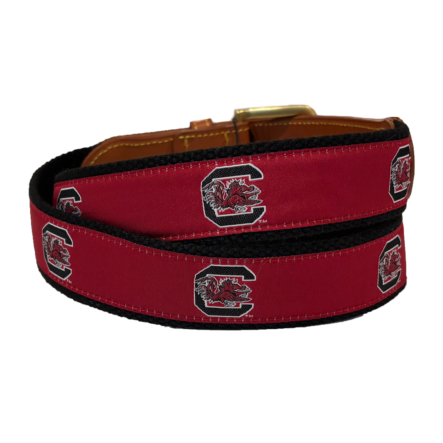University of South Carolina (USC) Gamecocks All-Occasion Logo Canvas Belt