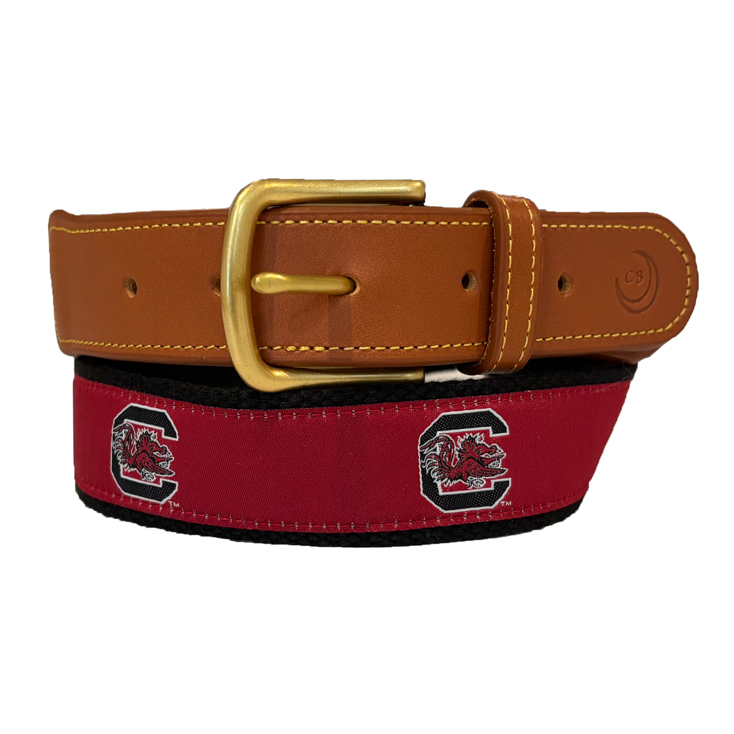 University of South Carolina (USC) Gamecocks All-Occasion Logo Canvas Belt