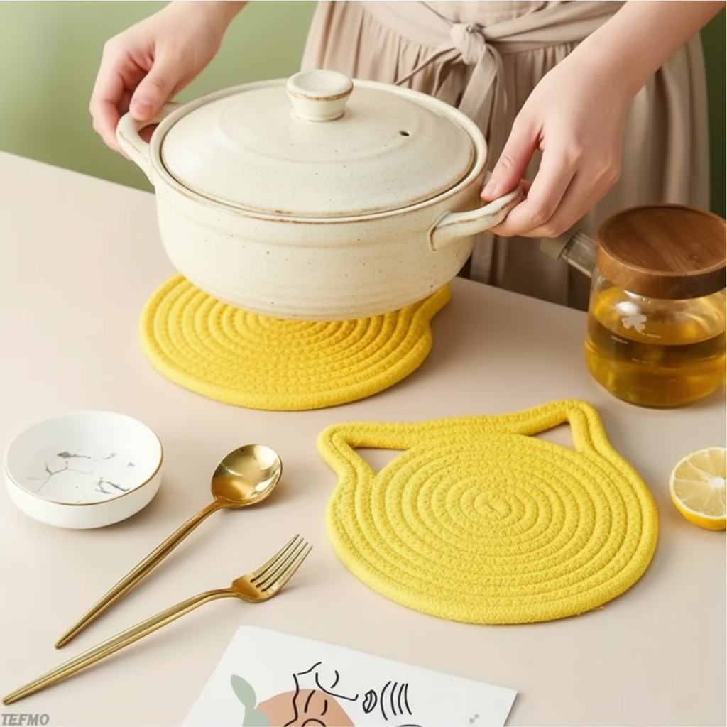 Cat Head Trivet | Four Colors