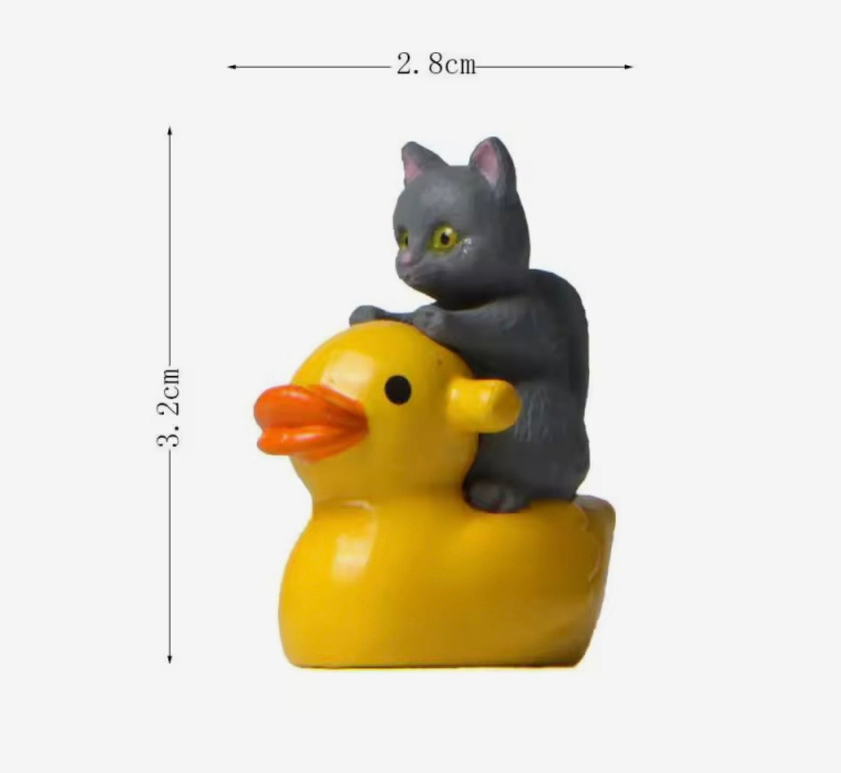 Cats Riding Ducks | Set of 5
