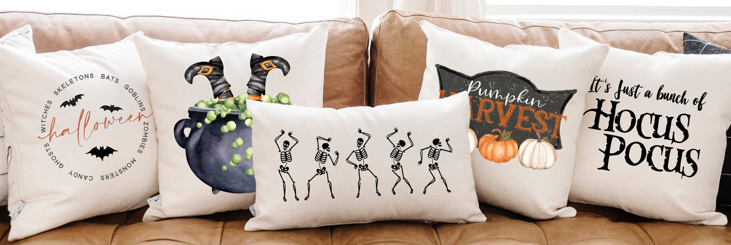 Witches Cauldron 18x18 Pillow cover