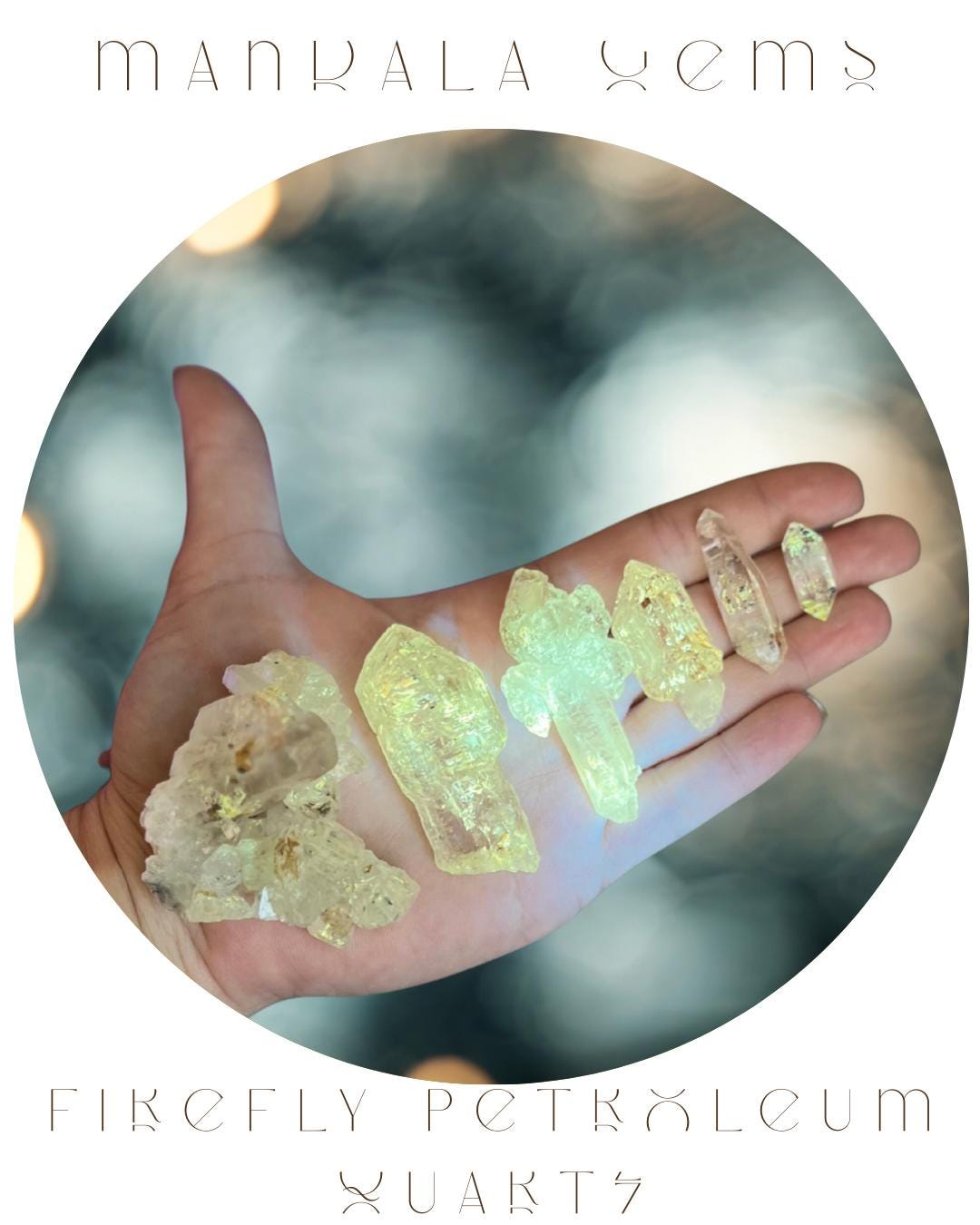 Firefly Petroleum Quartz Specimens from Madagascar