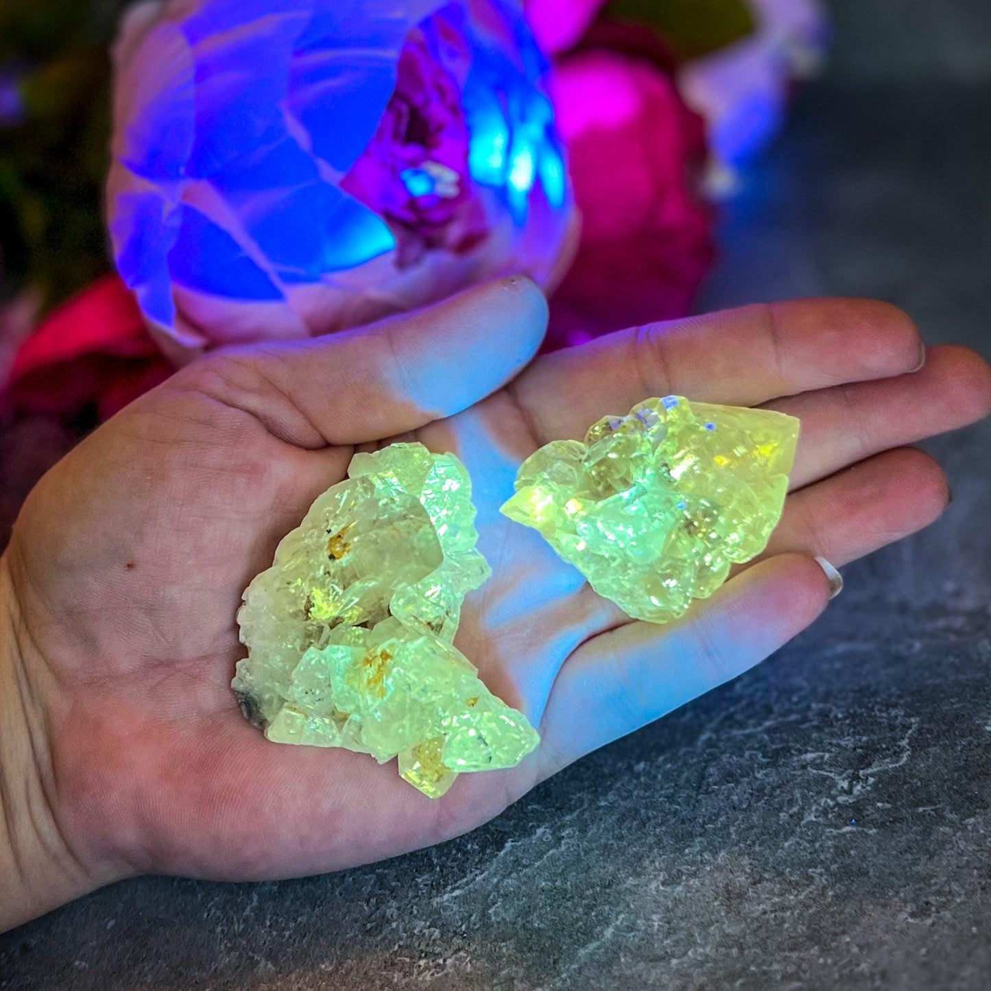 Firefly Petroleum Quartz Specimens from Madagascar