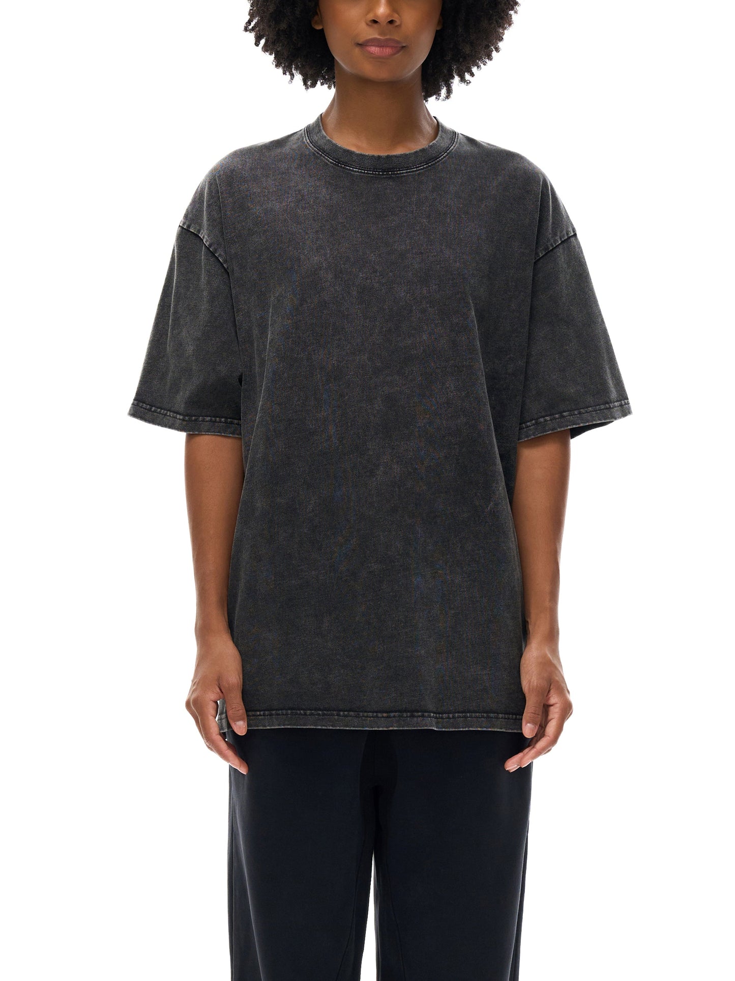 Casino - Snow Washed Oversized Cotton T-Shirt