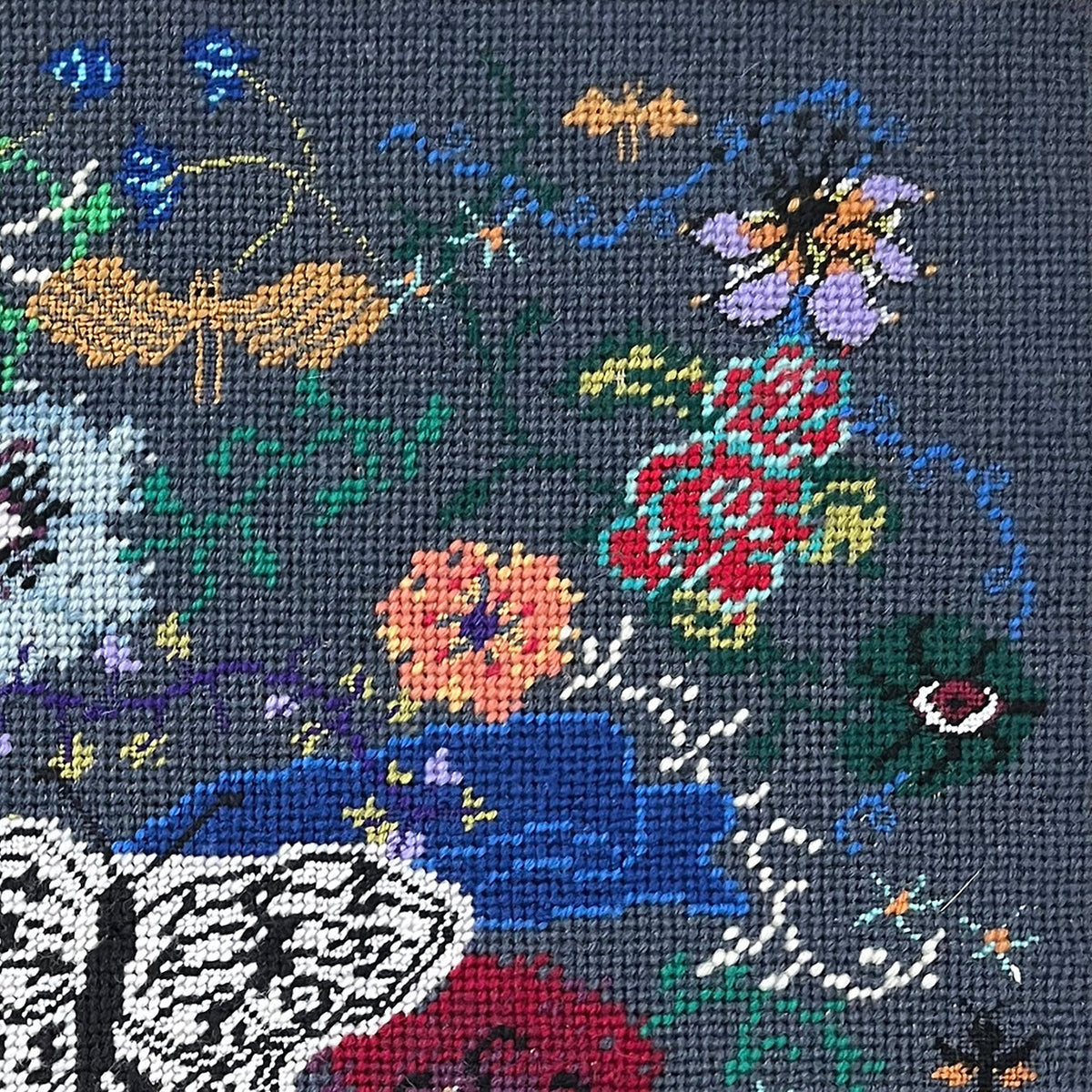needlepoint NIGHTSWIMMING