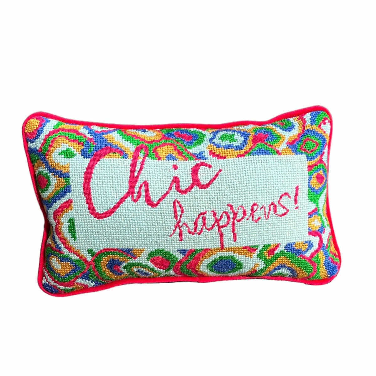needlepoint CHIC HAPPENS!