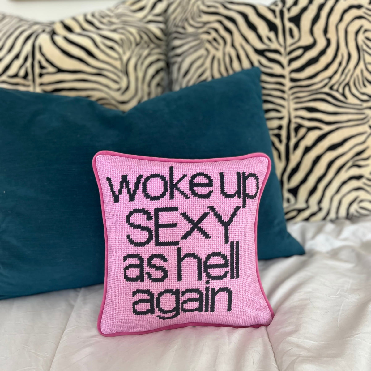 pink on pink WOKE UP SEXY AS HELL AGAIN