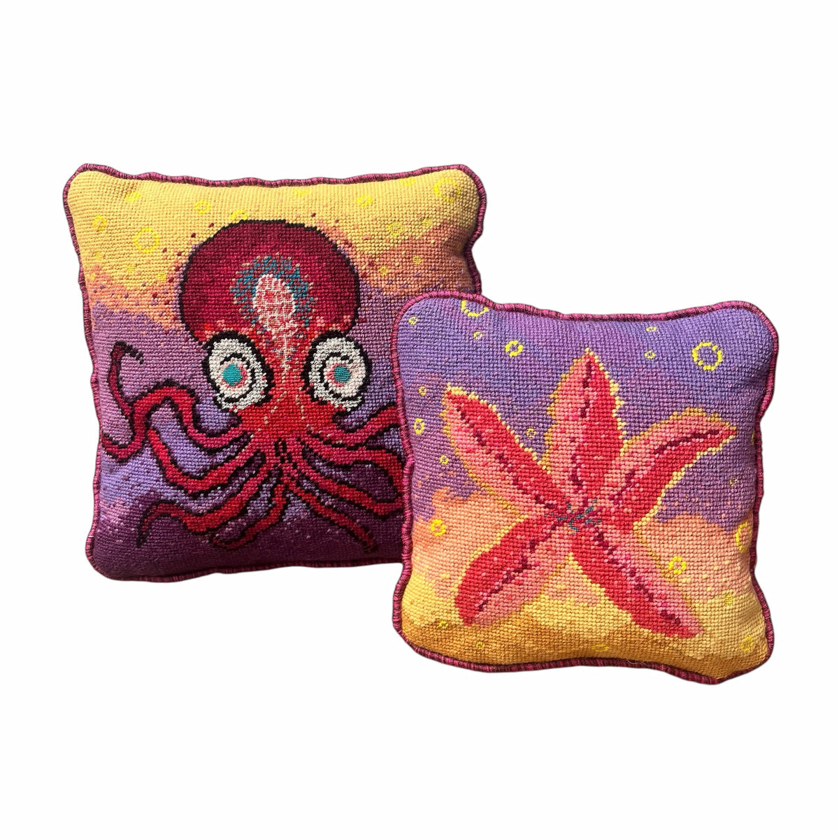 Harry Heissmann x Mommani Threads needlepoint STARRY