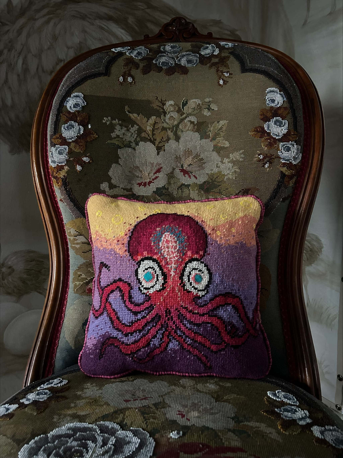 Harry Heissmann x Mommani Threads needlepoint OCTI