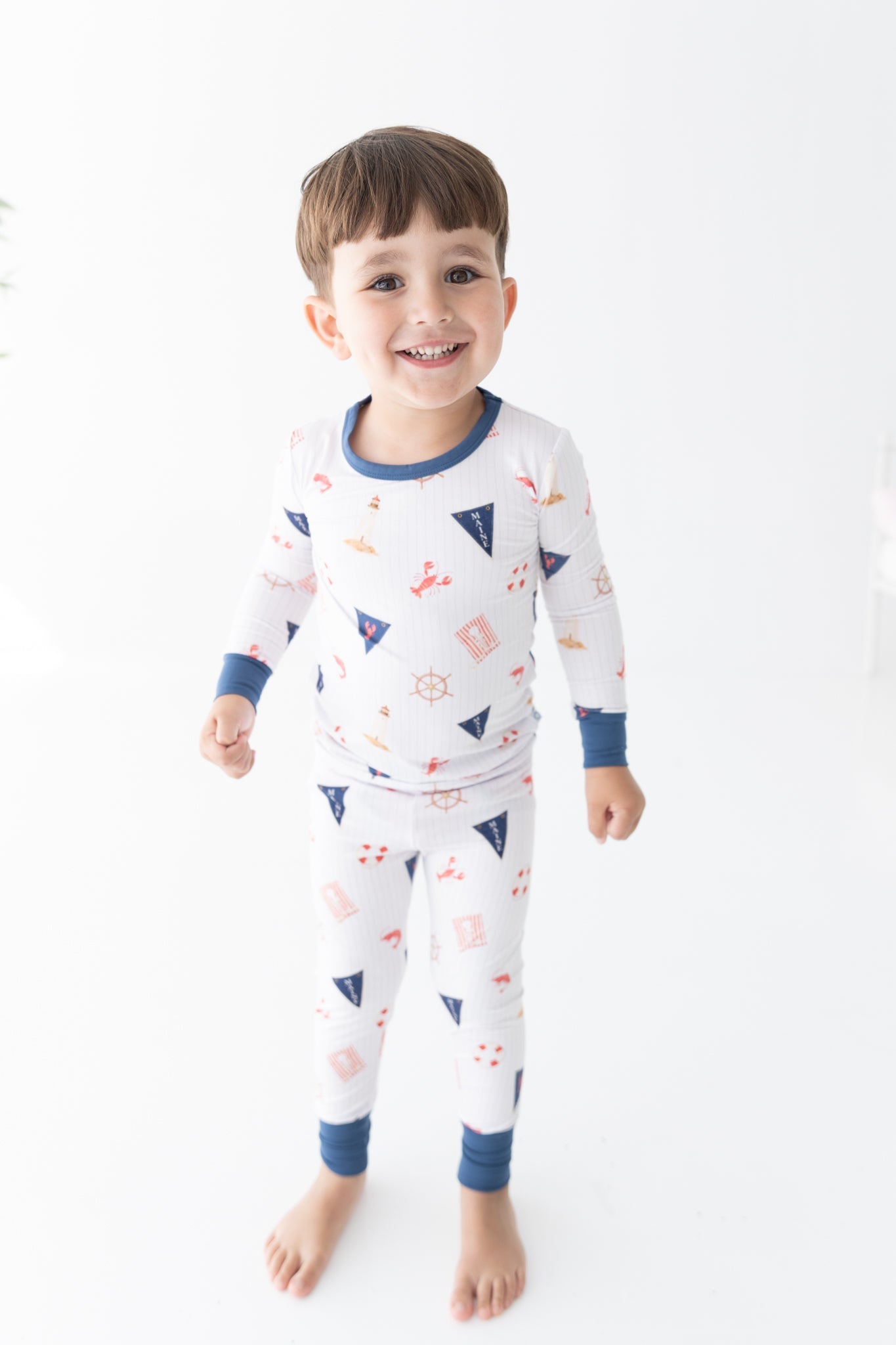 Nautical Toddler PJs