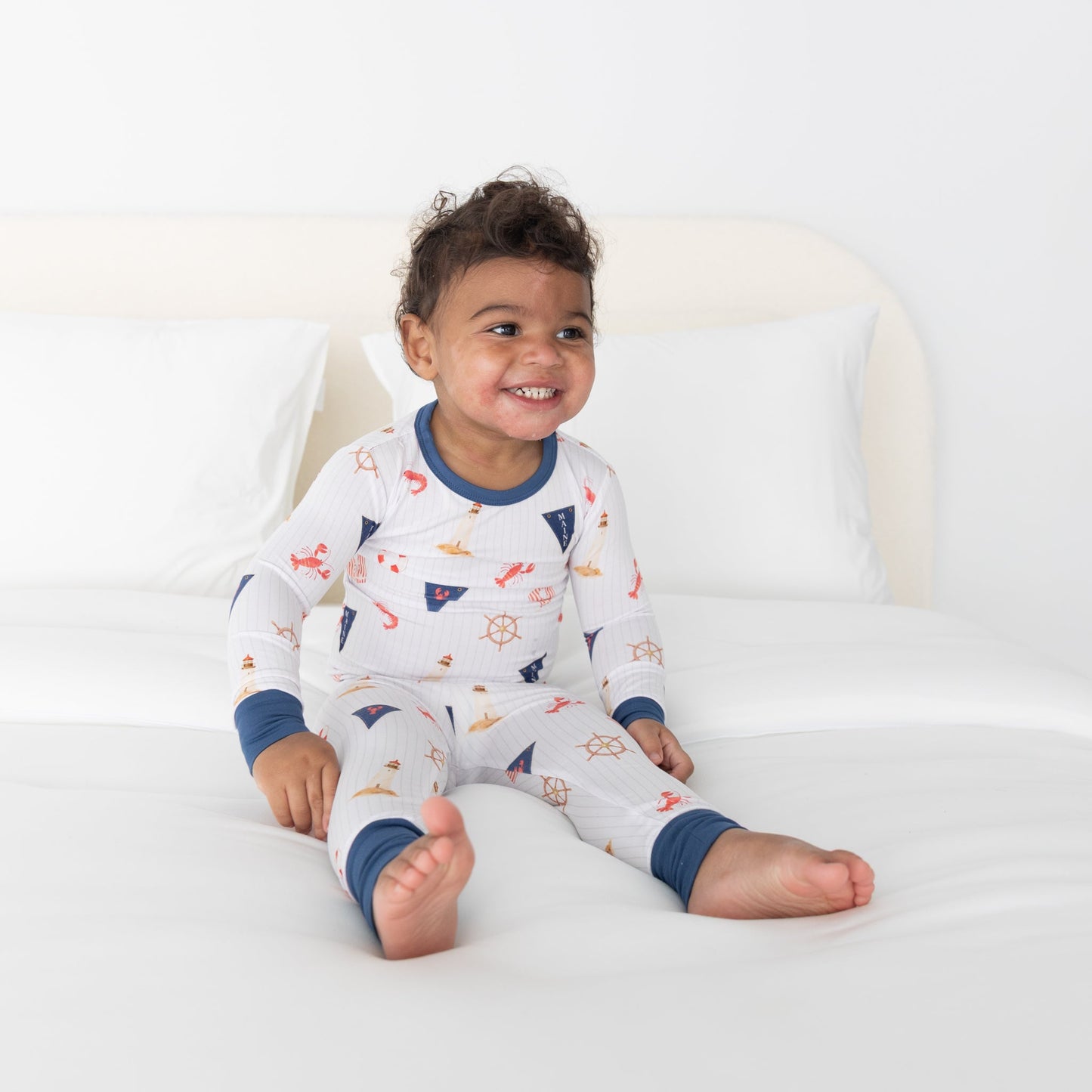 Nautical Toddler PJs