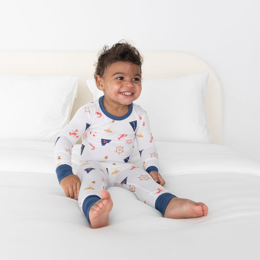Nautical Toddler PJs