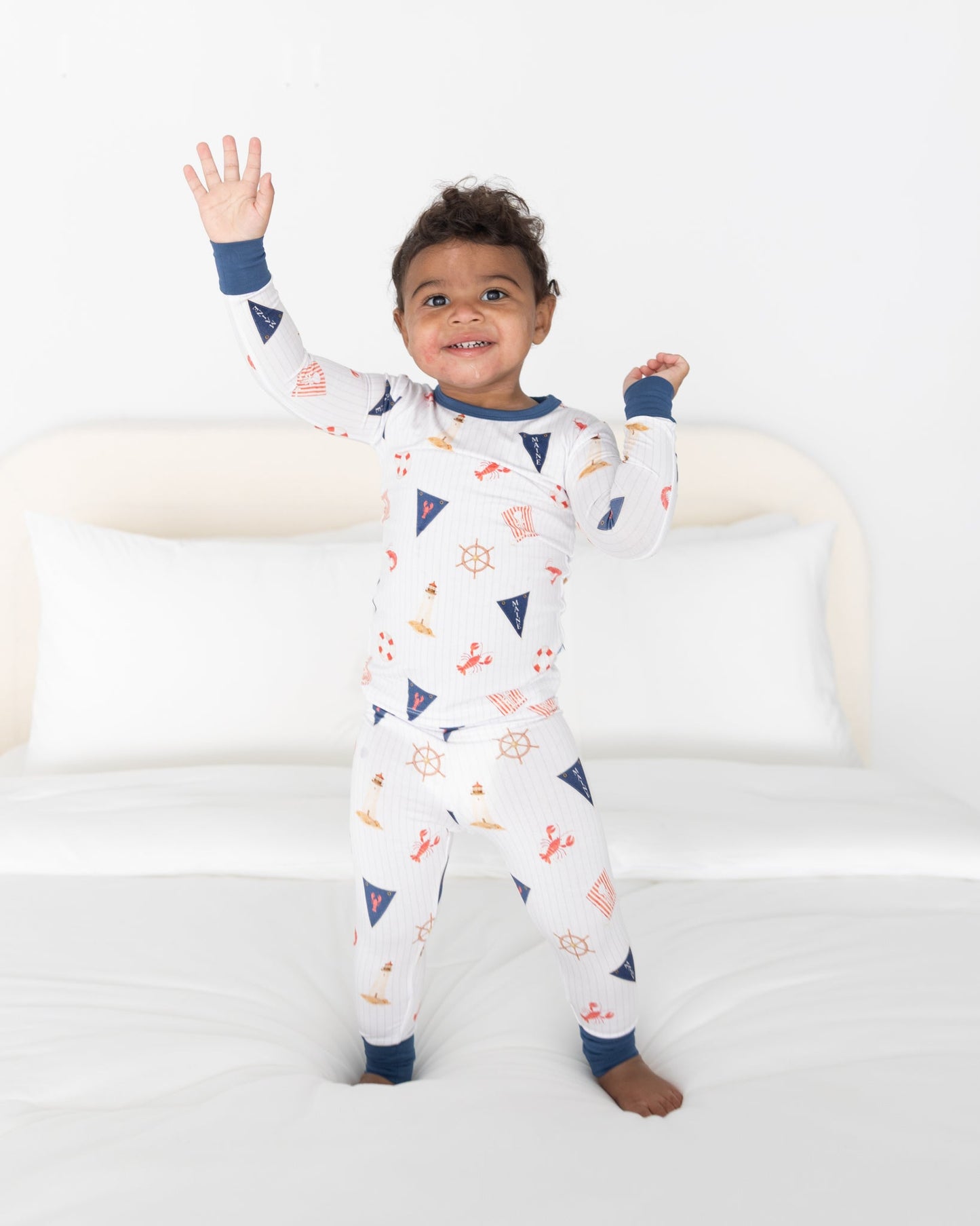 Nautical Toddler PJs