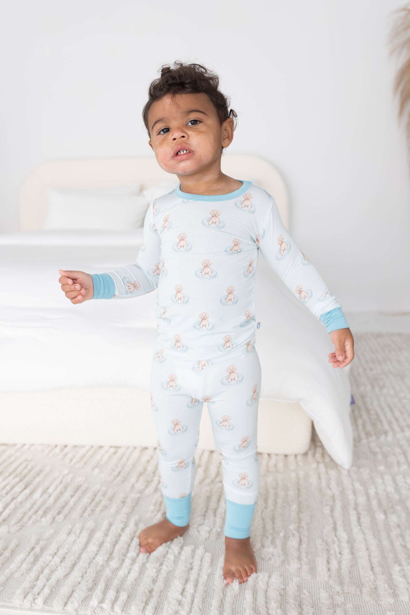 Puppy Pool Party Toddler PJs