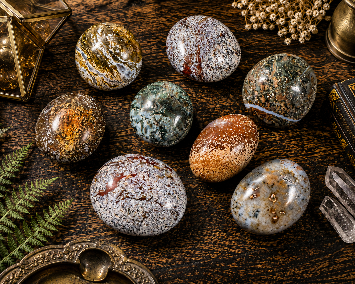 Ocean Jasper Palmstones