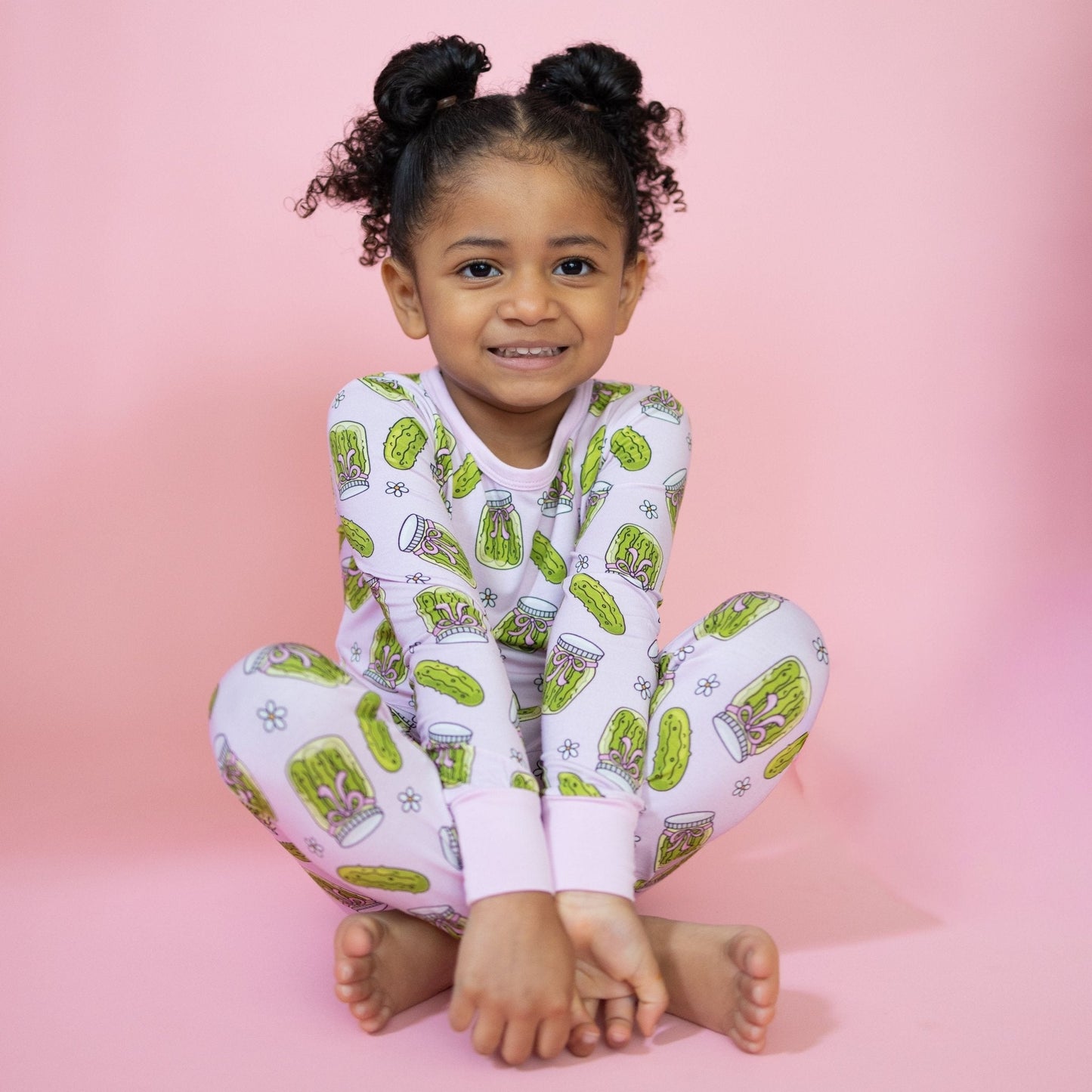 Pickled Pink Toddler PJs