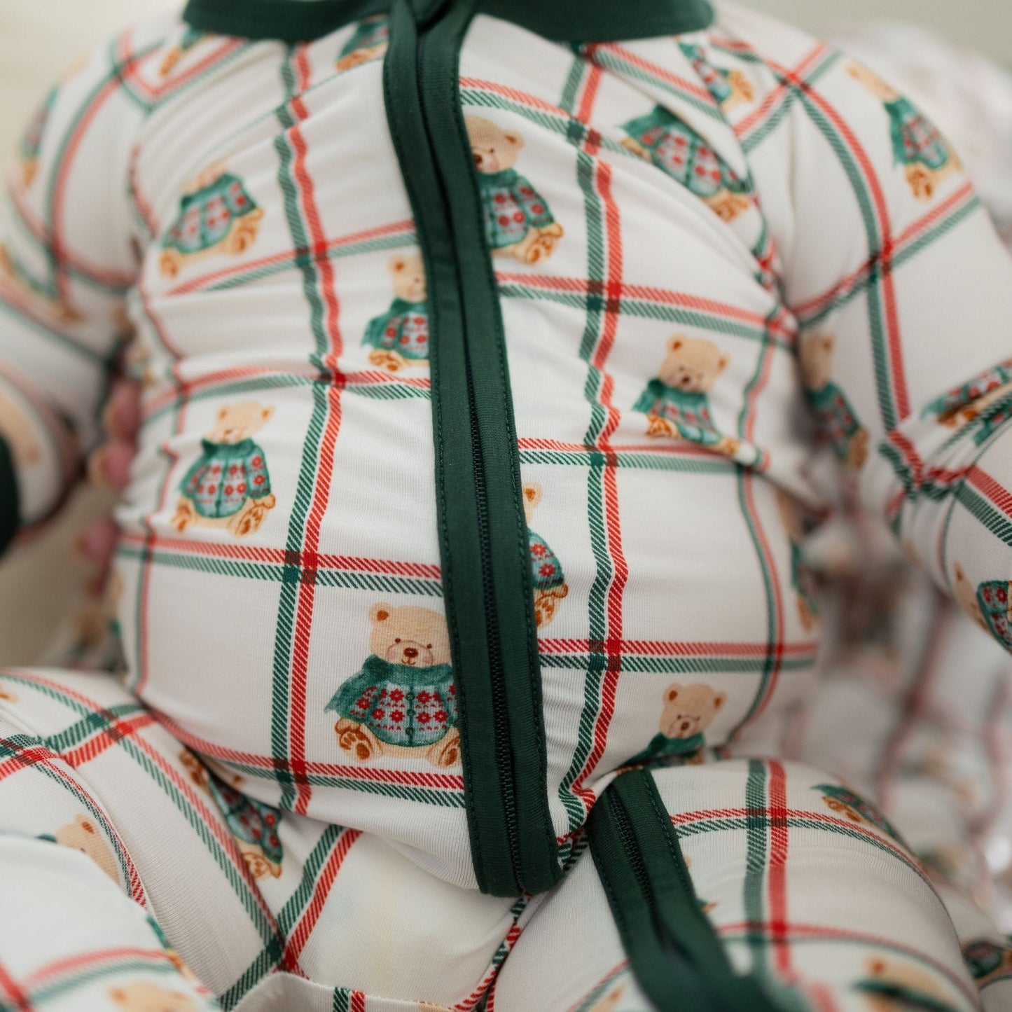 Vintage Teddy Baby PJs