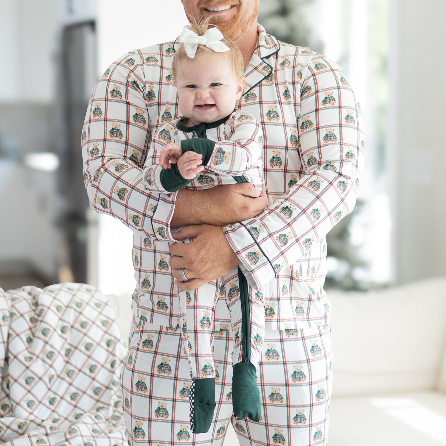 Vintage Teddy Baby PJs
