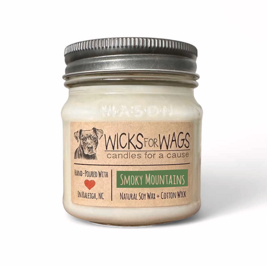 Smoky Mountains | 8oz Mason Jar
