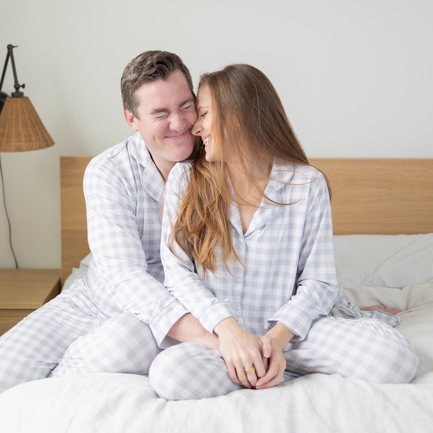 Sullivan's Gingham Unisex Adult Button Down Set