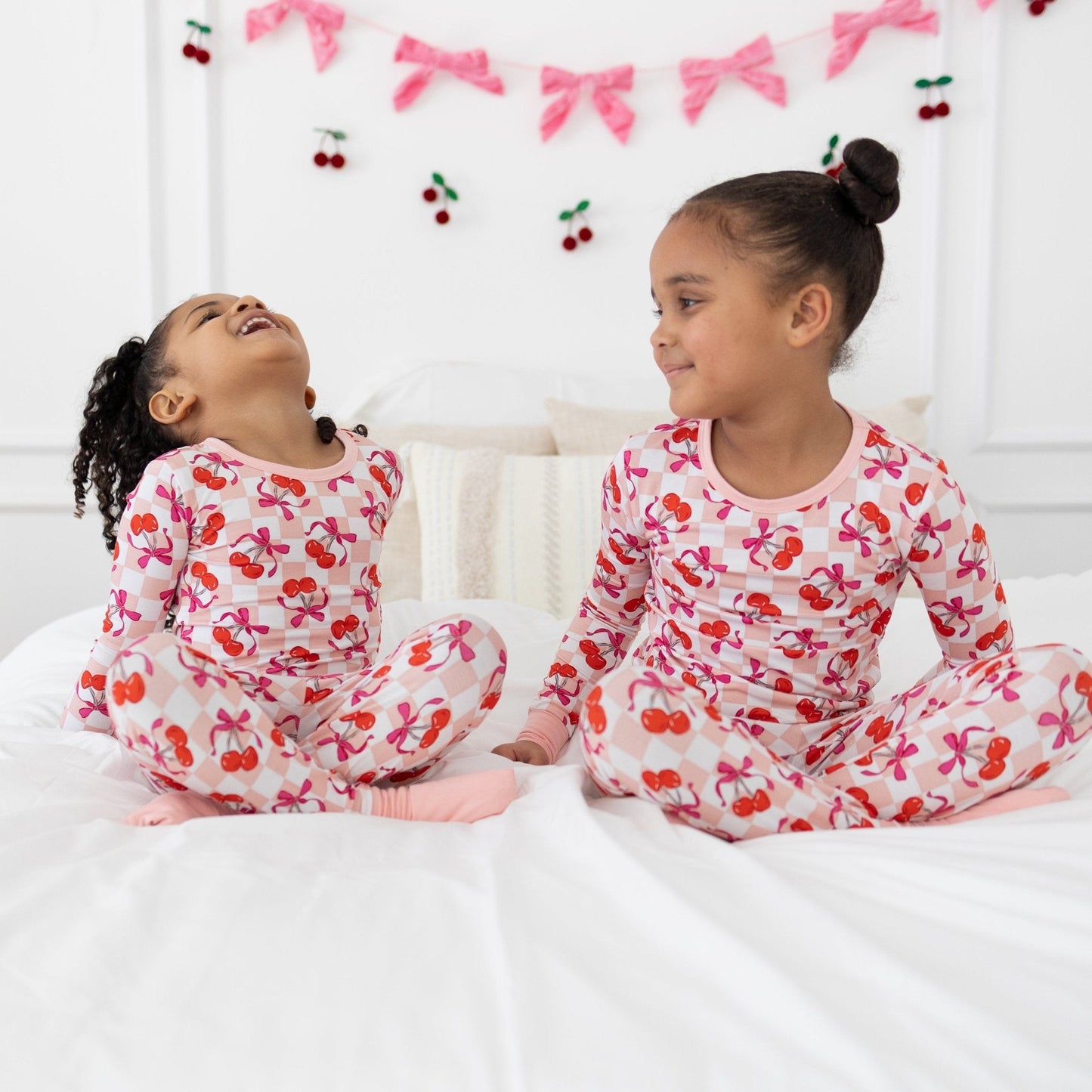 Sweet Cherry Love Toddler PJs