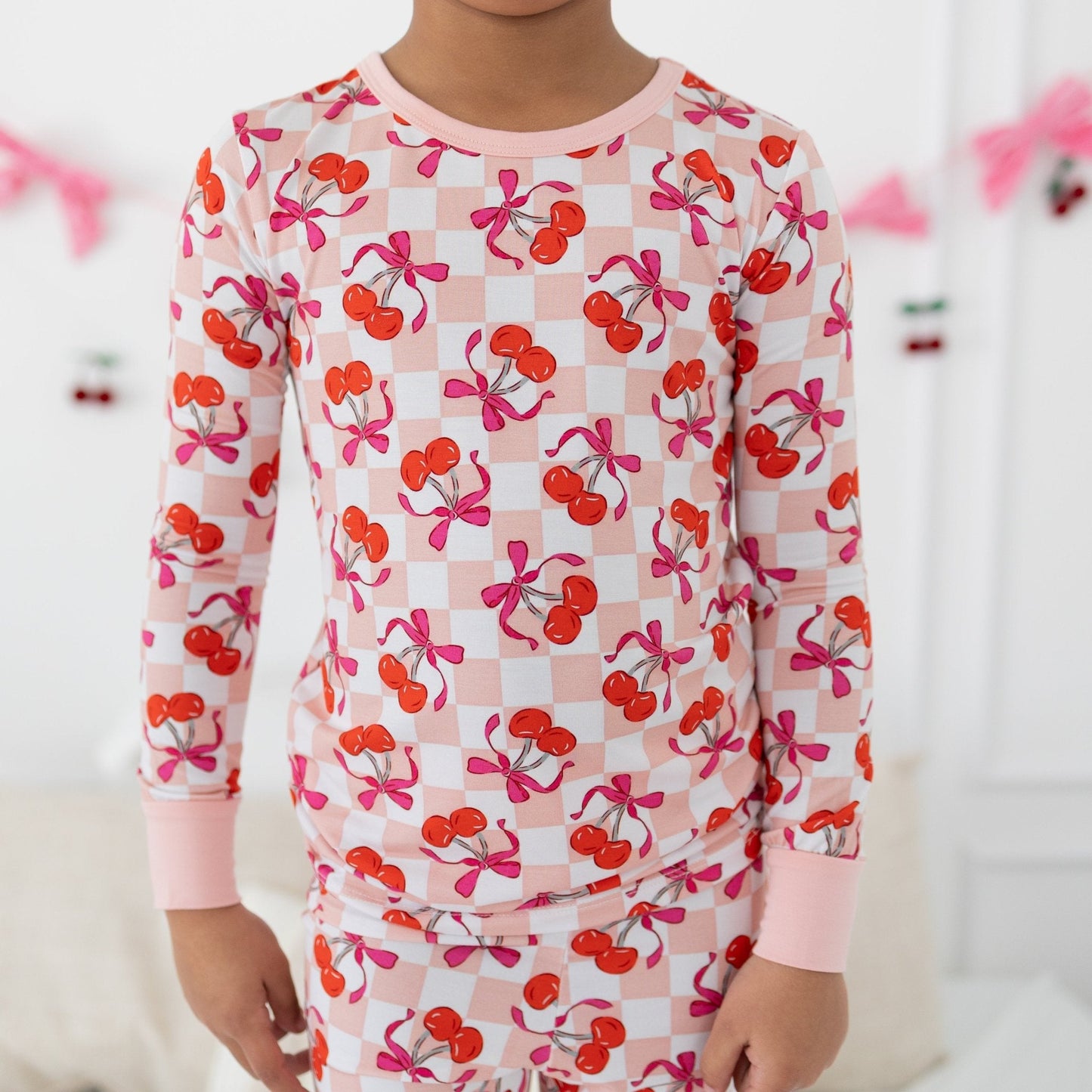 Sweet Cherry Love Toddler PJs