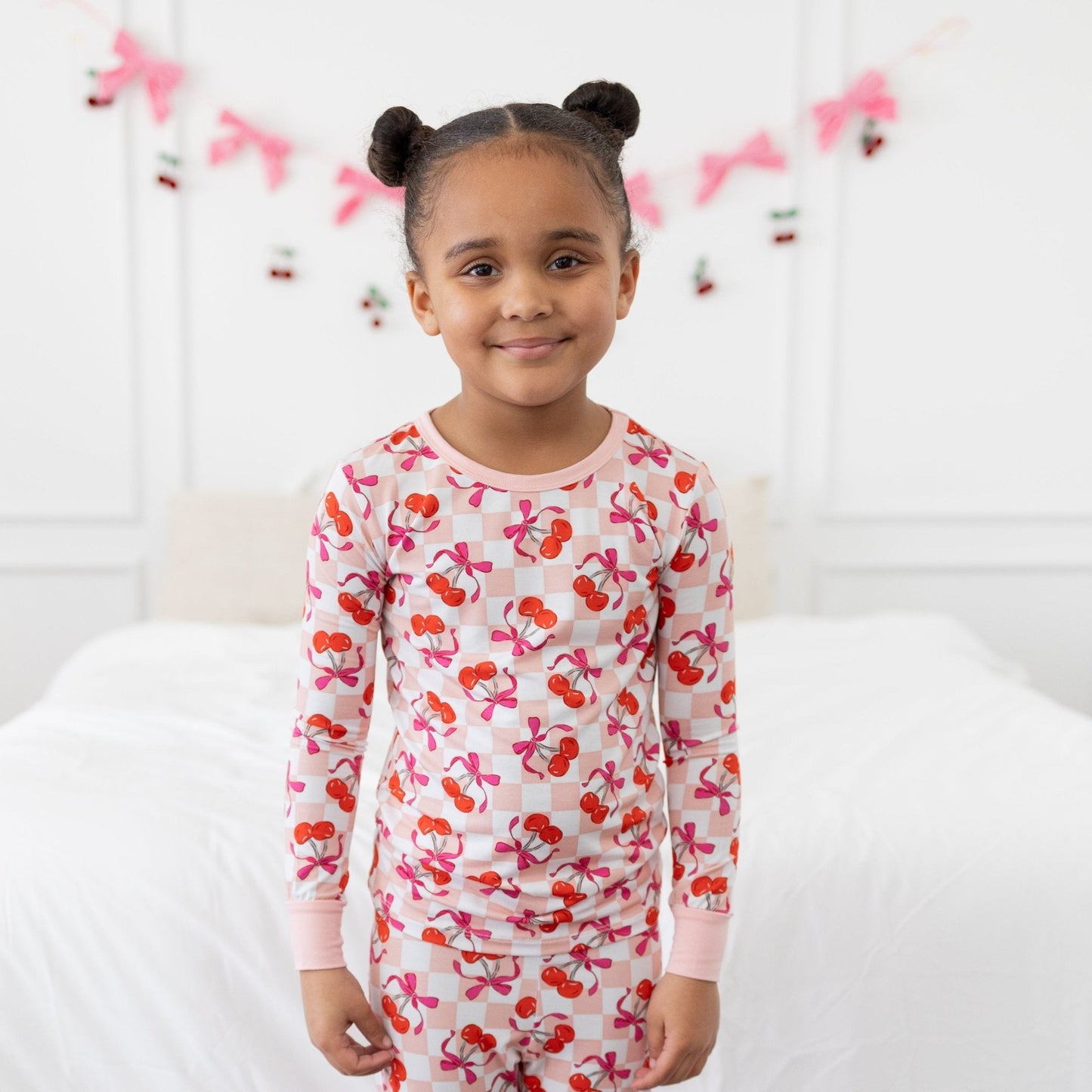 Sweet Cherry Love Toddler PJs