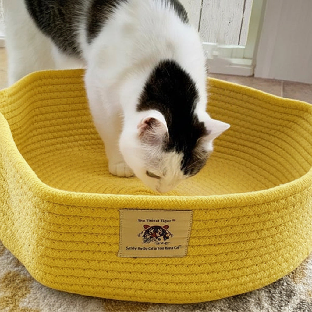 Cotton Rope Cat Bed