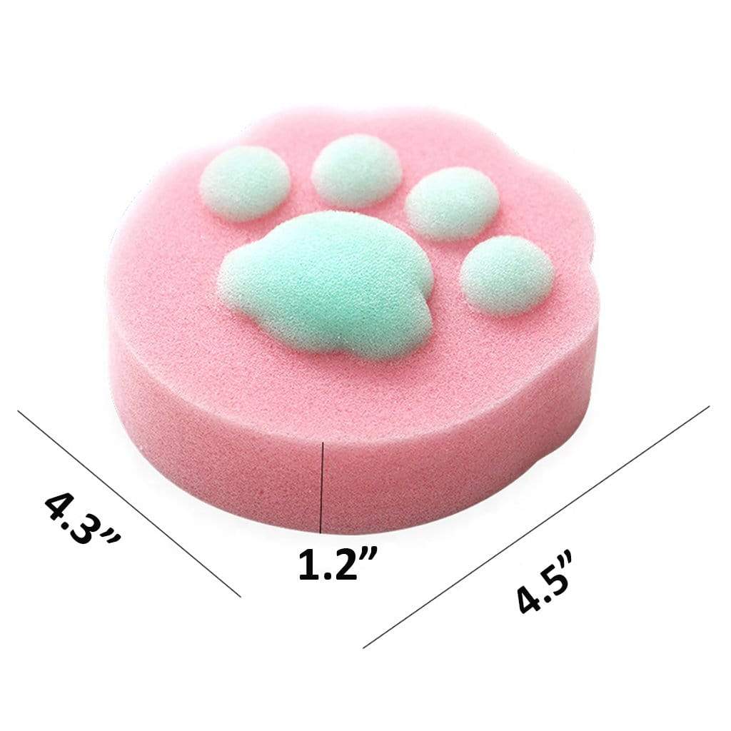 Cat Paw Shaped Bath Sponge